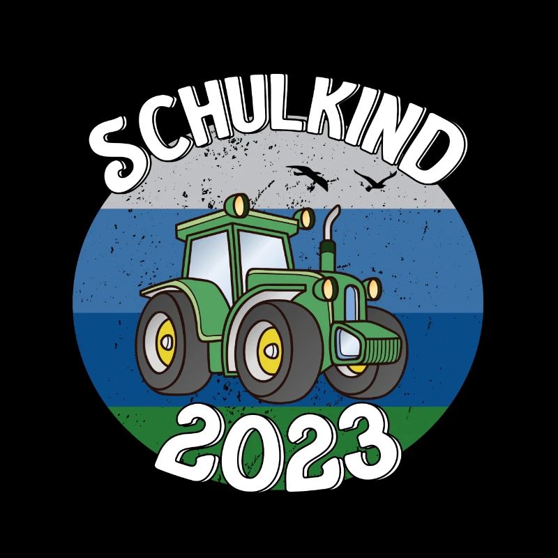 Traktor Schulkind 2023 Geschenkidee