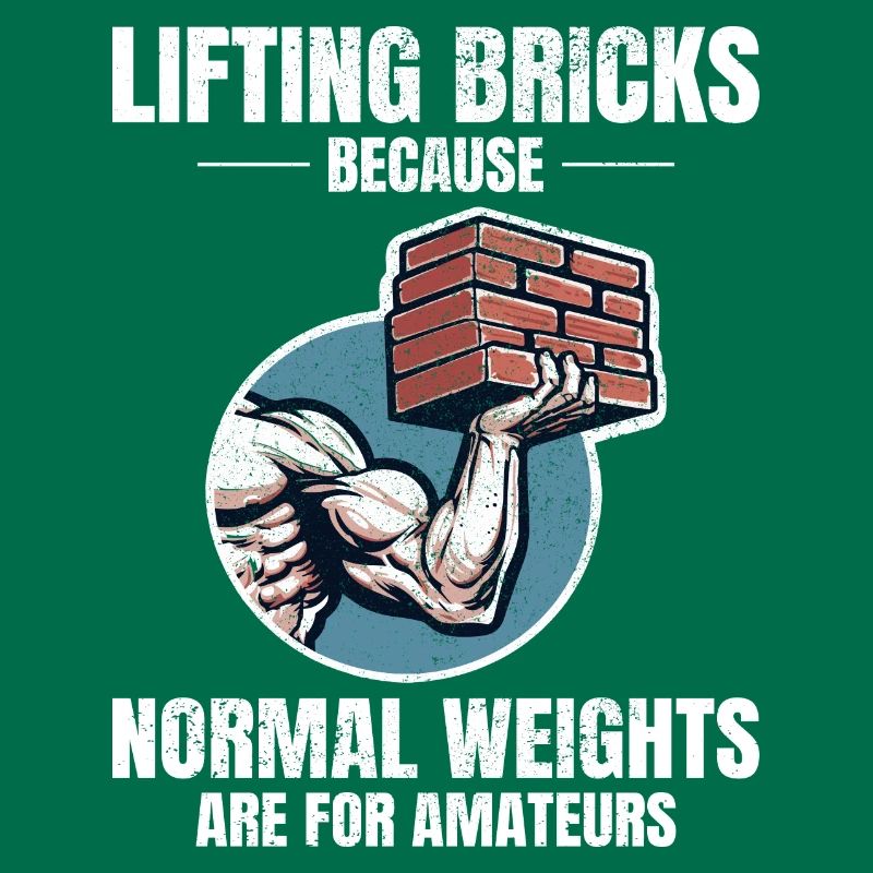 Bricklifting Humor: Beyond Ordinary Weights Bricks
