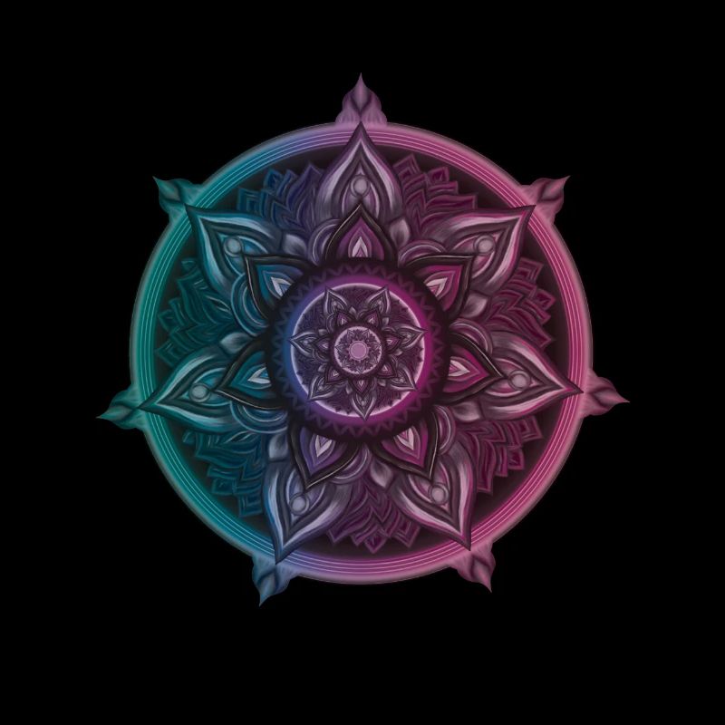 Mandala Symbolic Compass – Ornament Illustrati