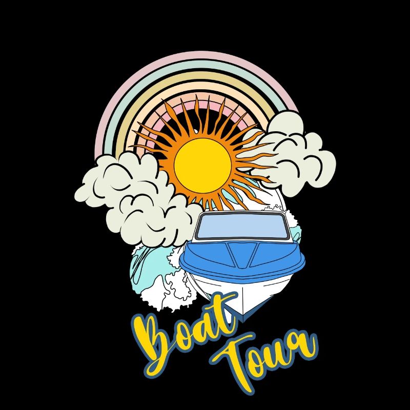 Boat Tour - Bootfahren Motorboot Boot Regenbogen