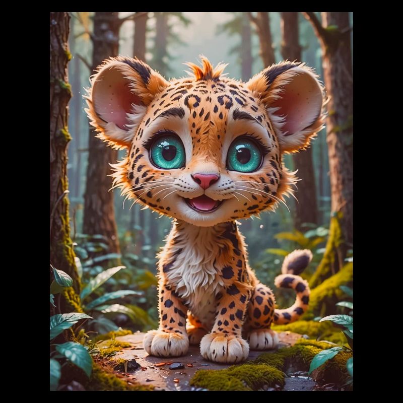 animaux africains super mignons – Léopard