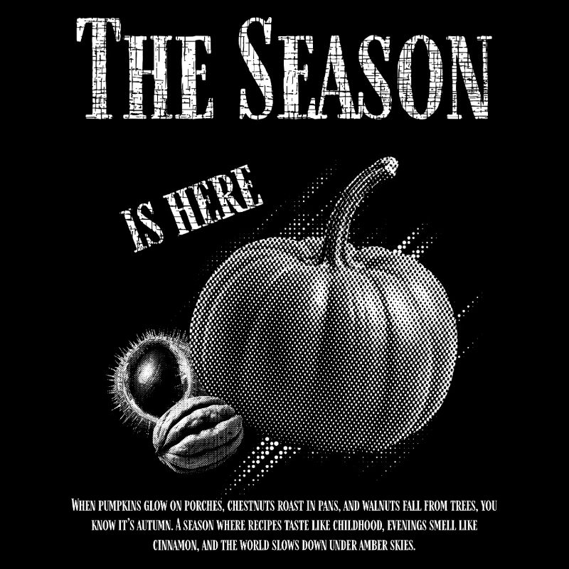 Welcome to autumn with pumpkin and nuts