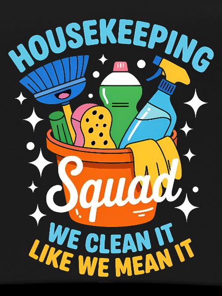 Funny Cleaning Design