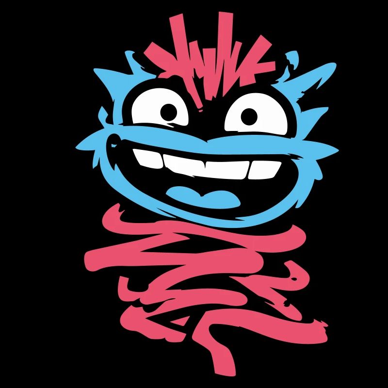 Little Monsters: Punk Monkey with Wink