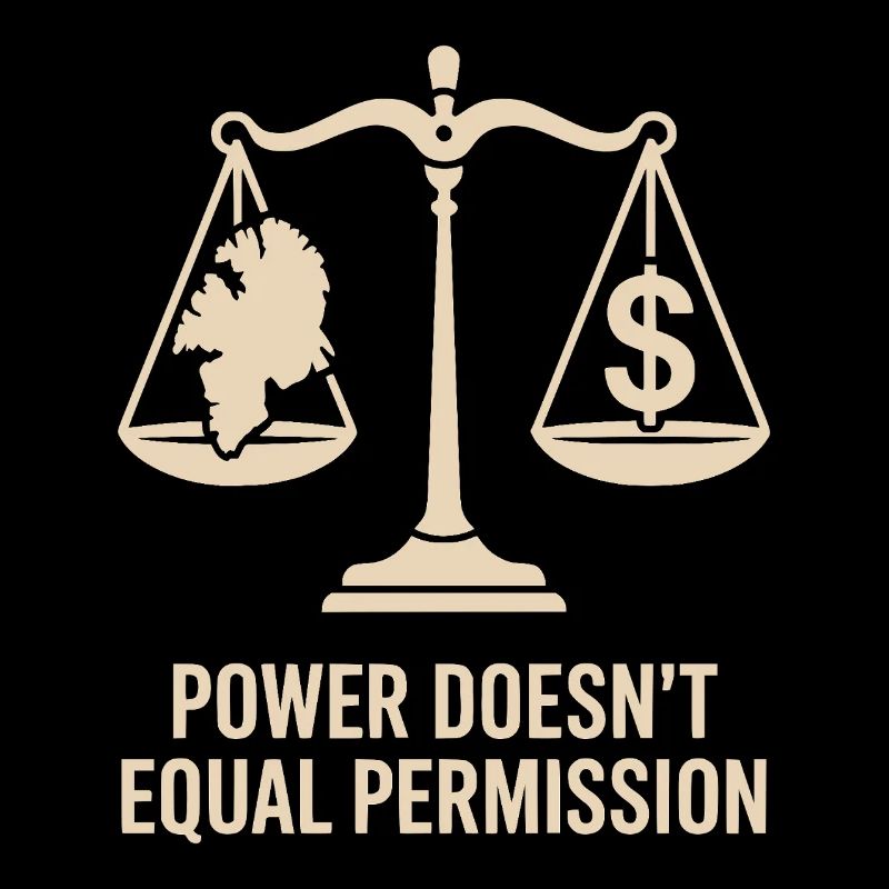 Greenland Sovereignty Protest Power Doesn't Equal P