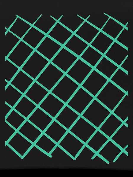 Gitter Muster in Türkis