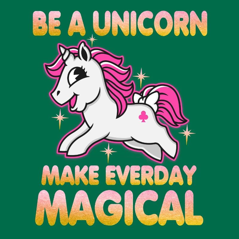 Sei ein Einhorn