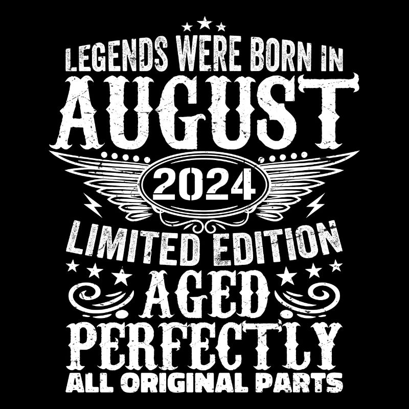 August 2024 Jubiläum 2024 Legenden August