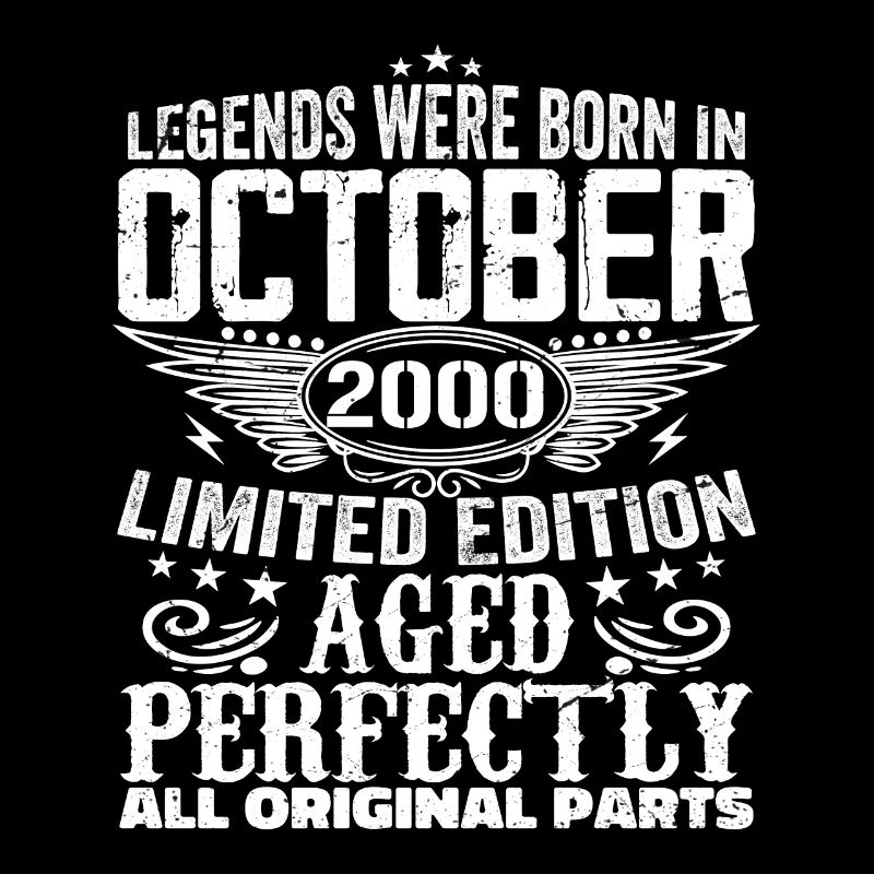 Les légendes sont nées en octobre 2000 - 2000