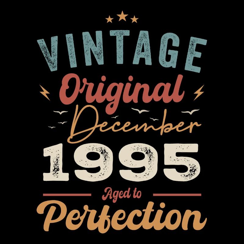 Vintage Geburtstag - Dezember 1995 - Geschenkidee