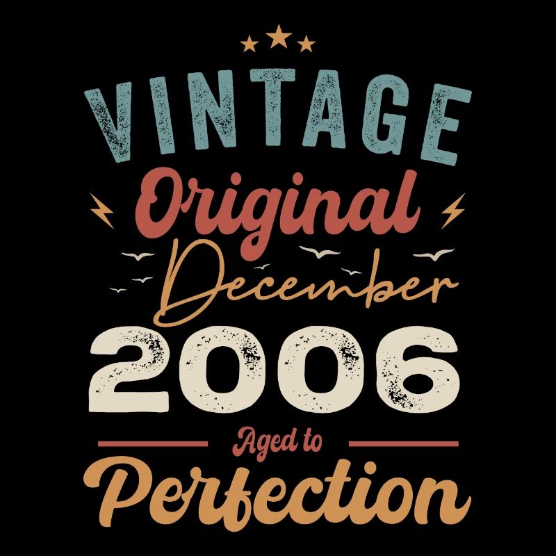 Anniversaire Vintage - Décembre 2006 - Idée cadeau