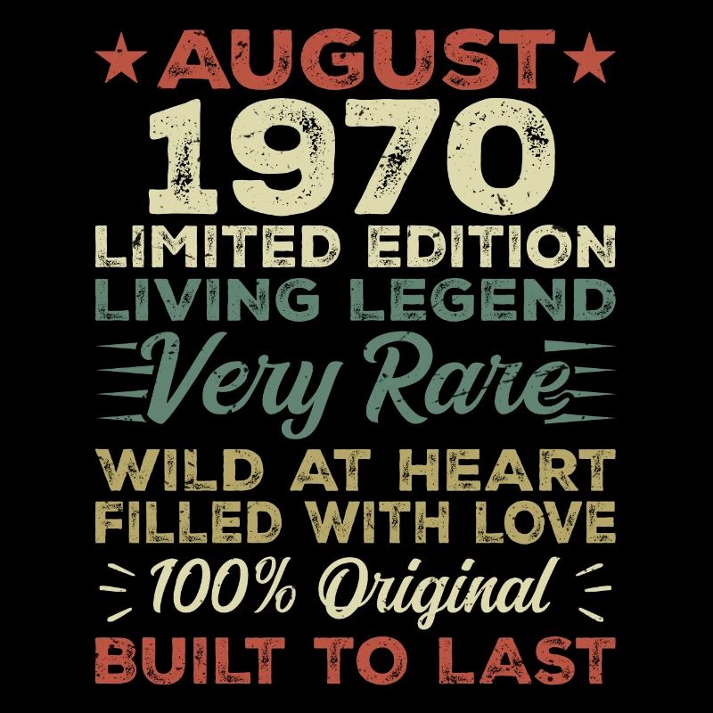 August 1970 - Gift Idea for August 1970 - 1970