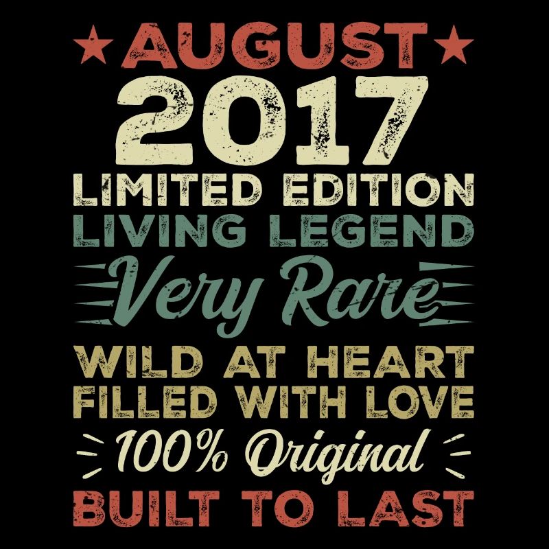 Août 2017 - Idée cadeau pour Août 2017 - 2017