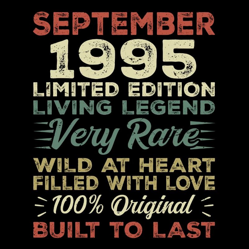 Anniversaire Septembre 1995 Edition Limitée Original