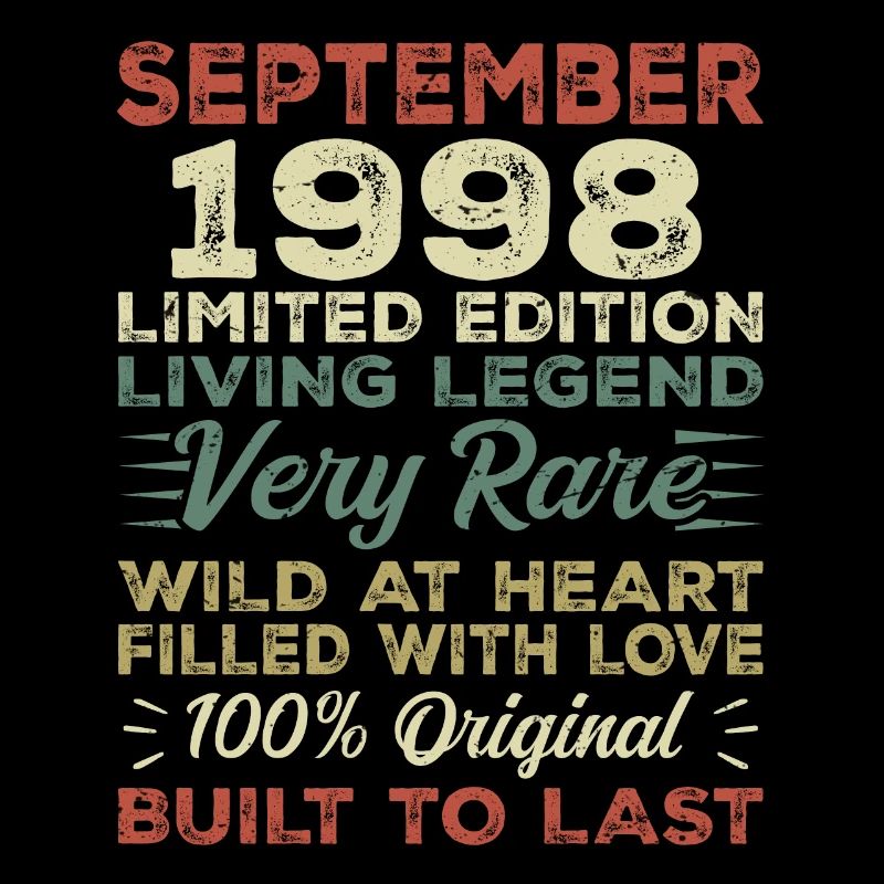 Anniversaire Septembre 1998 Edition Limitée Original