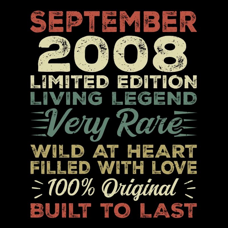 Anniversaire septembre 2008 Édition limitée originale