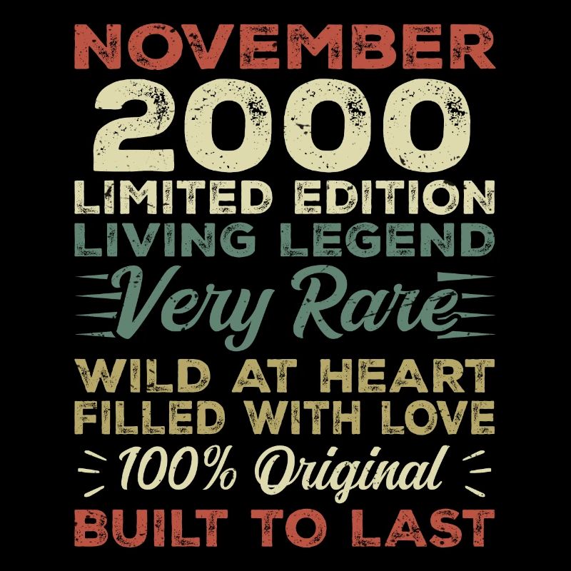 Legend Since November 2000 Vintage November 2000