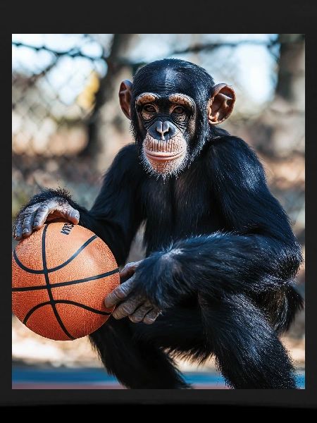 Chimpanzee Basketball