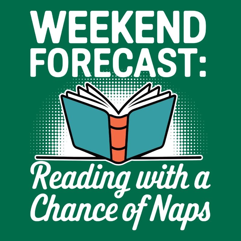 Wochenendvorhersage-Lesung mit der Möglichkeit eines Nickerchens