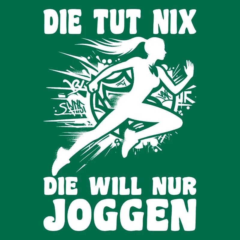 Runner who doesn't do anything, she just wants to , jogger