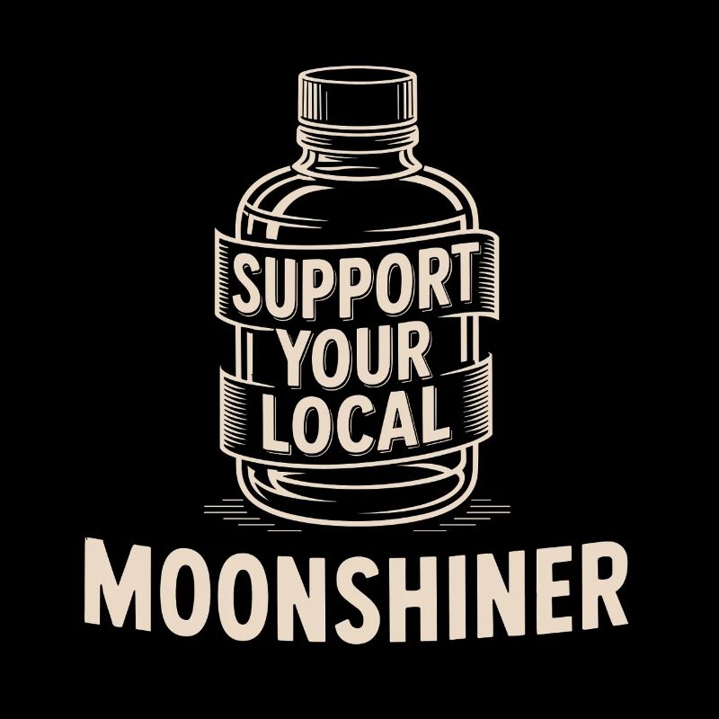 Support your local Moonshiner Moonshine Jar