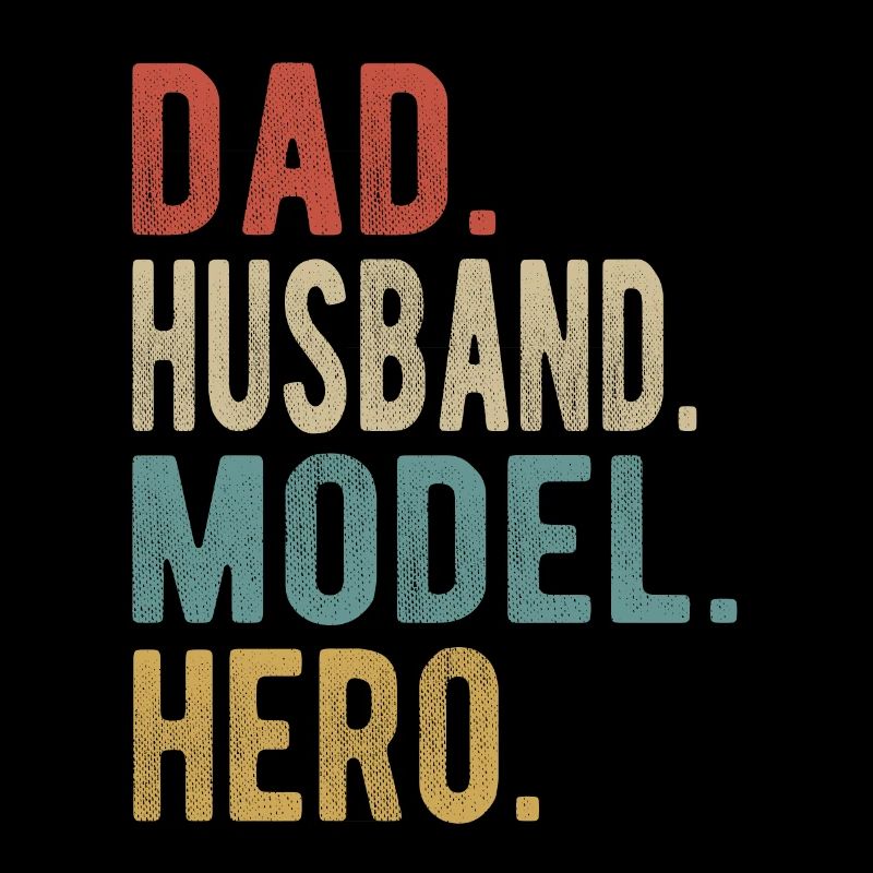 Modell Papa Ehemann Held