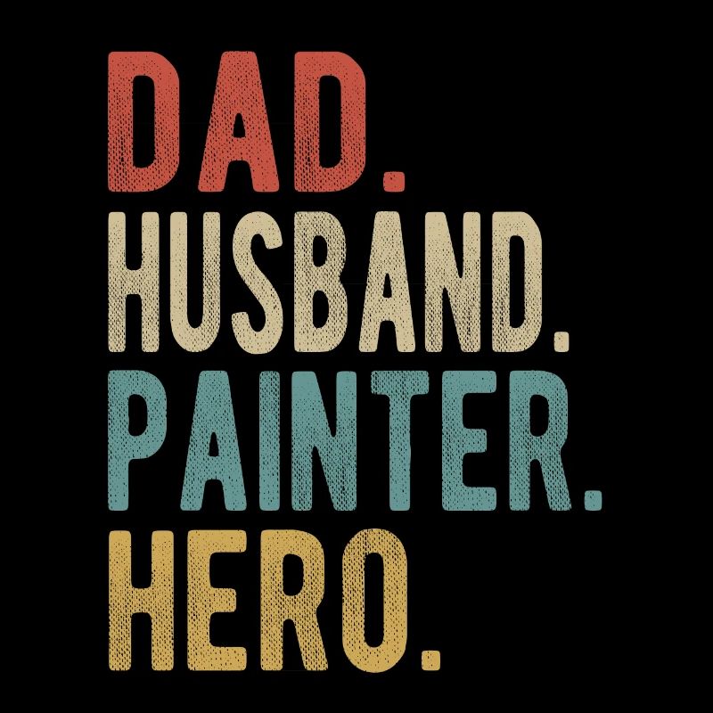 Maler Papa Ehemann Held