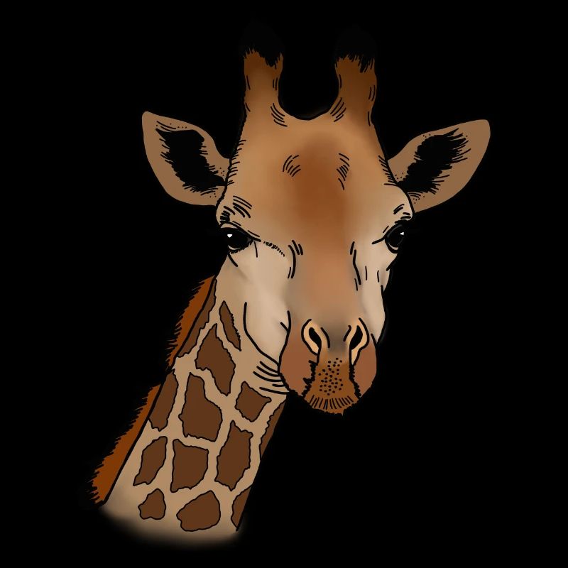 Giraffe Kopf