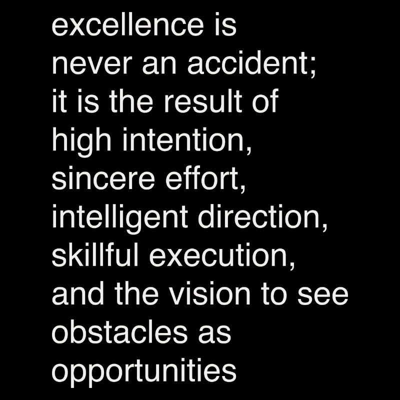 Excellence