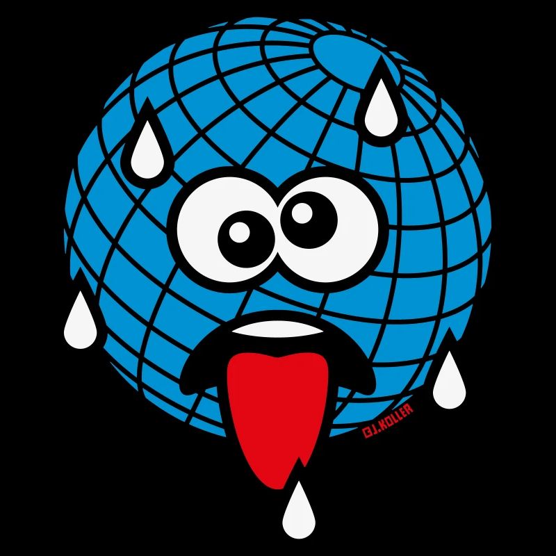 Emoticon / Climate Change / Warming / Earth Day 3C