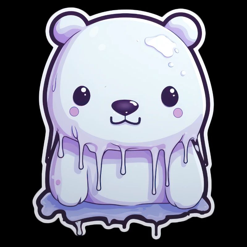 Süßer Eisbär Eis