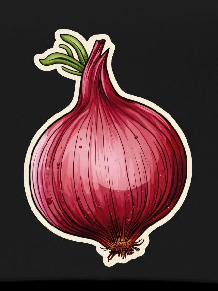 Onion red