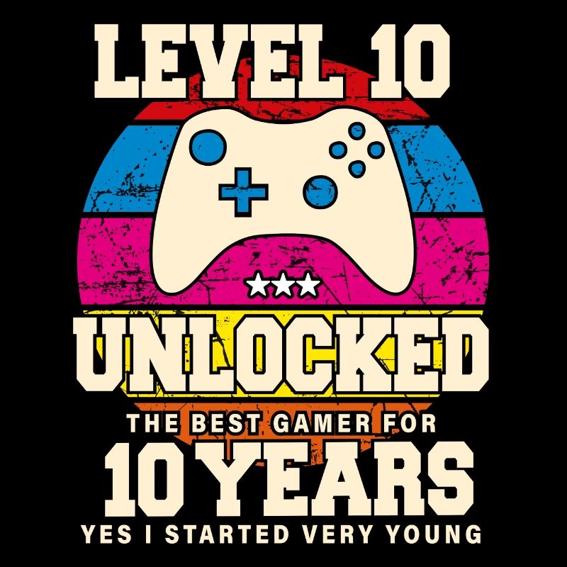 Original 2014 10 Year Old Level 10 Unlock