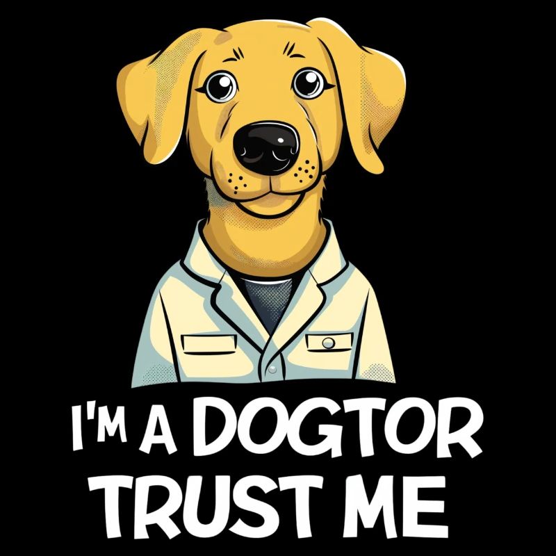 Happy Labradoodle dans le rôle de « Dogtor »