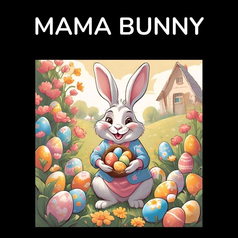 Maman de Pâques Mère Lapin