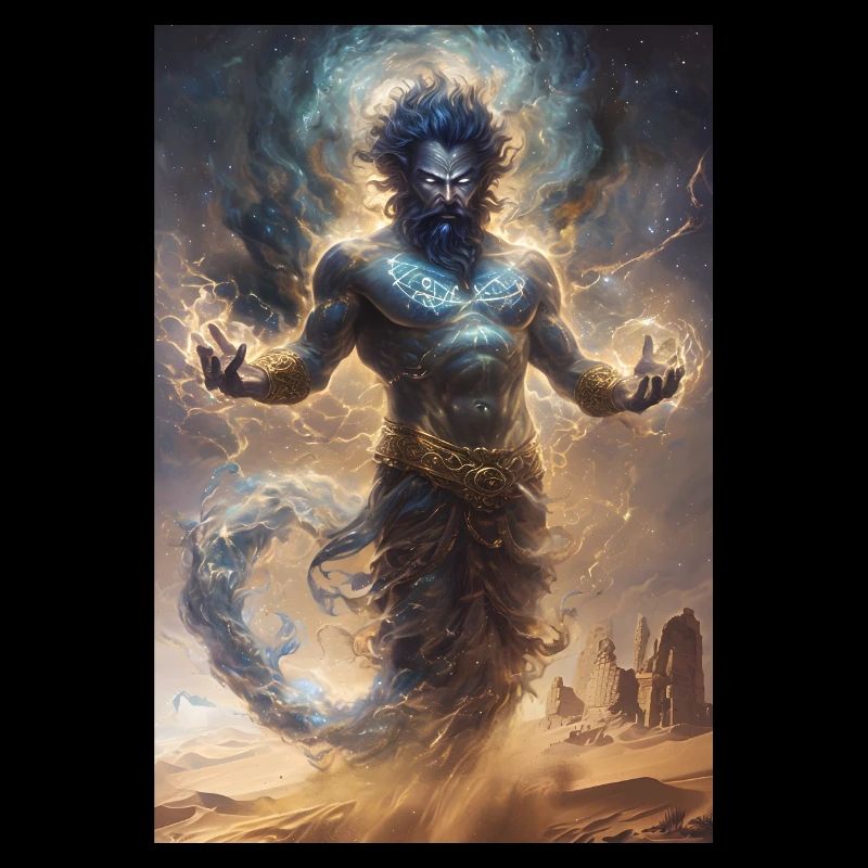Genie Gini Mythology Myth Gift
