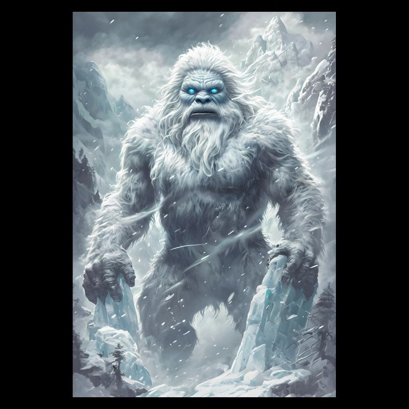 Yeti Mythology Legend Gift