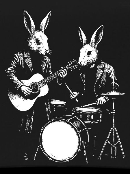 Bunny Band Jam: Guitar & Drums