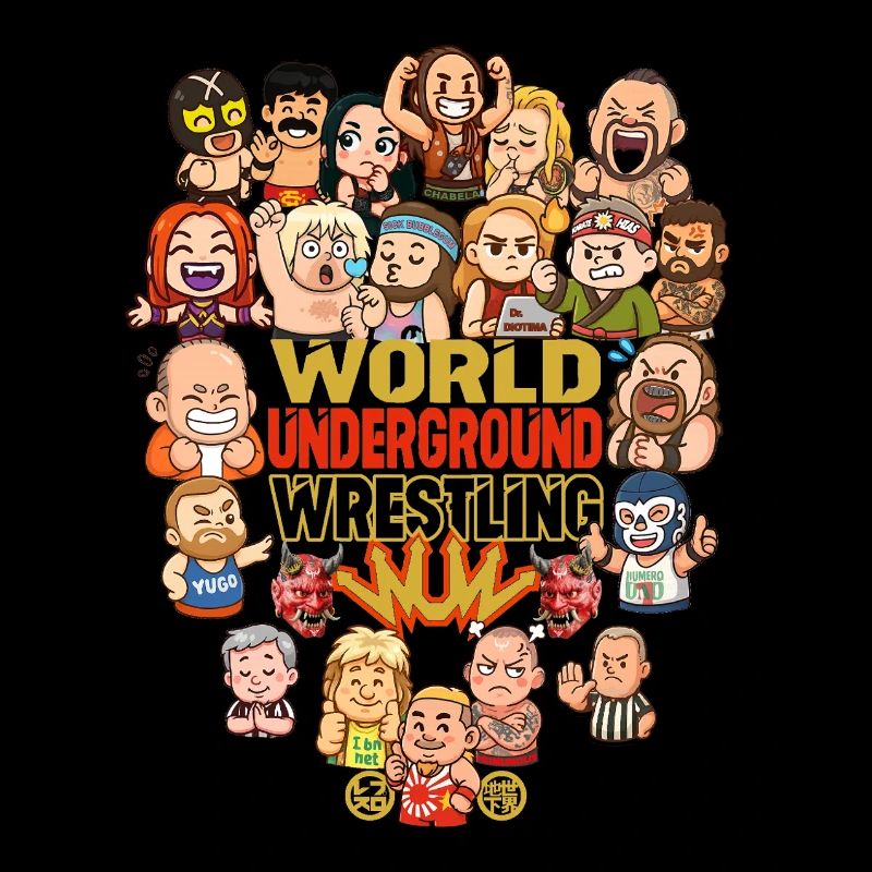 Dessins animés de lutte underground