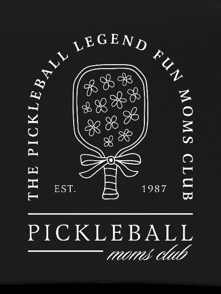 Pickleball-Mama lustige Mutter