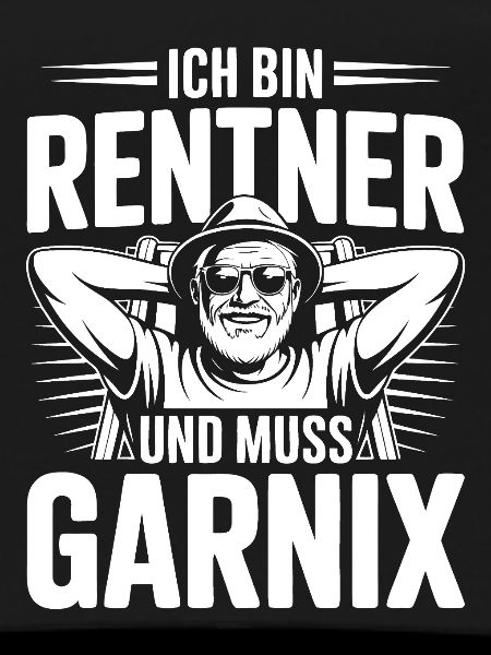 Ich bin Rentner