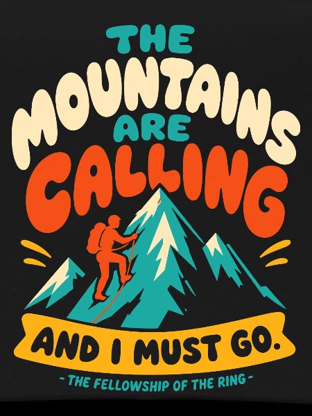 The Mountains Are Calling Hiking