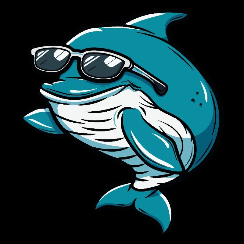 Baleine Cool Bande Dessinée