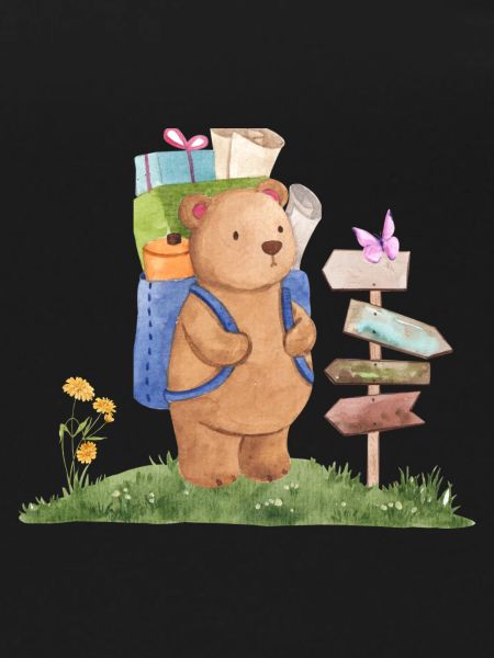 Camping Bear