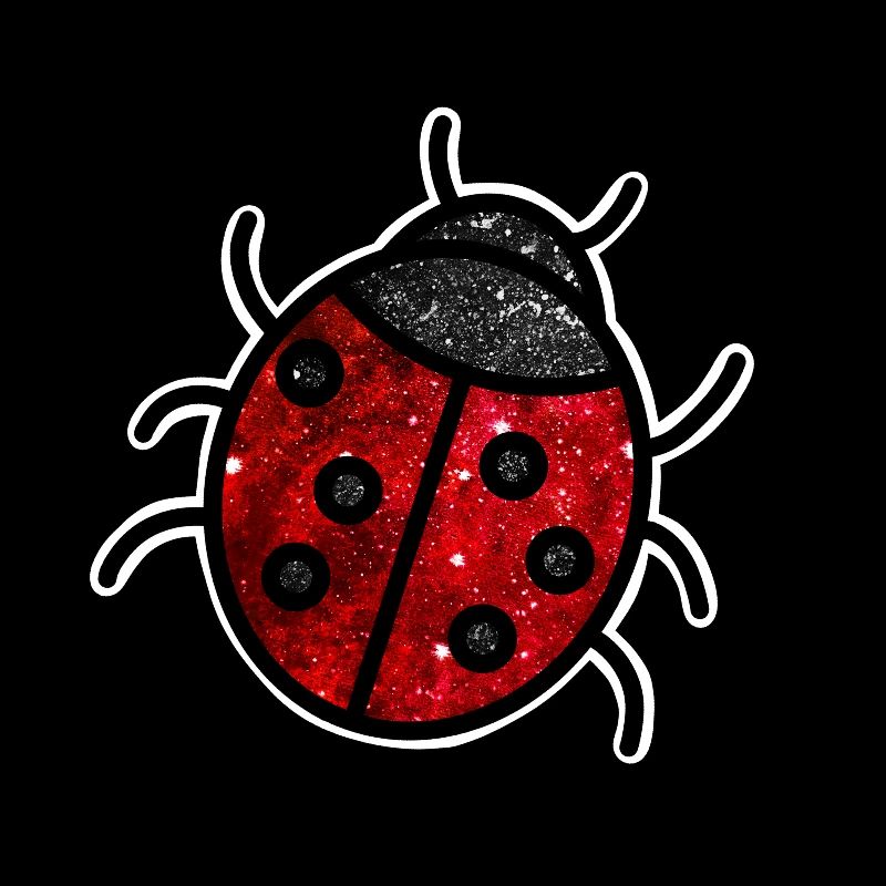 Kosmischer Marienkäfer