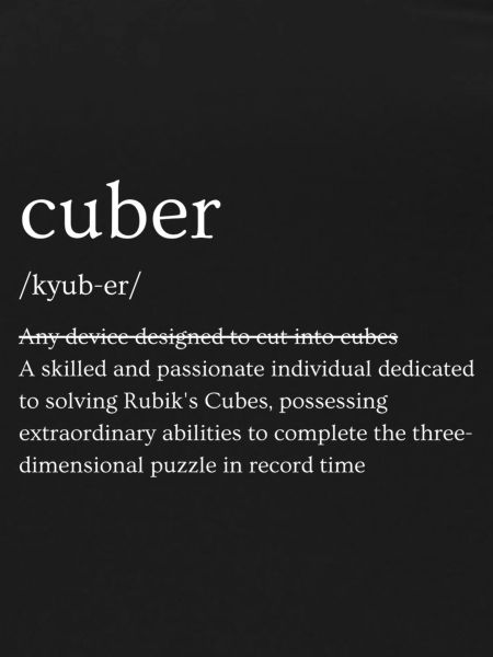 Cuber definition