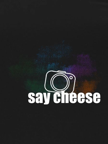 Say Cheese white