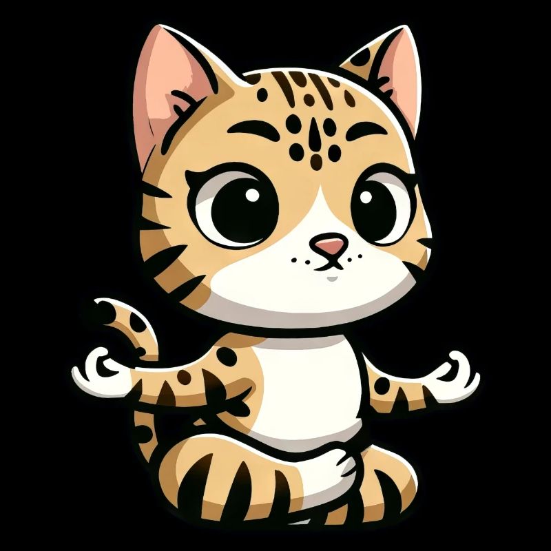 Bengal Cat Yoga & Meditation Rest