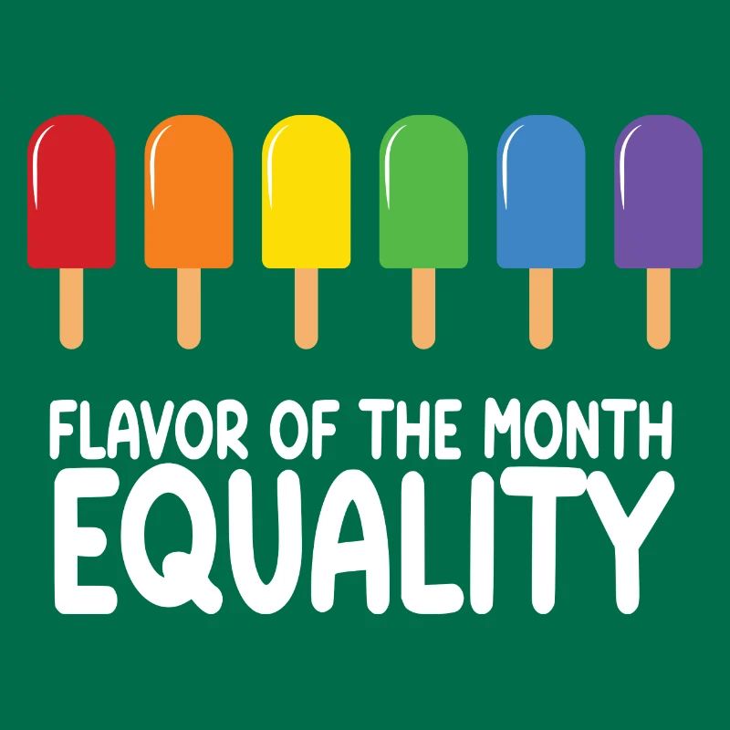 LGBT Gay Pride Monat Regenbogen-Eis