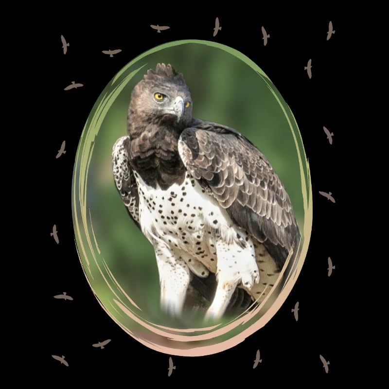 Kampfadler - Adler - Raubvogel - Vogel in Afrika